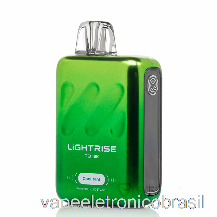 Vape Recarregável Vape Perdido Lightrise Tb 18k Descartável Cool Mint